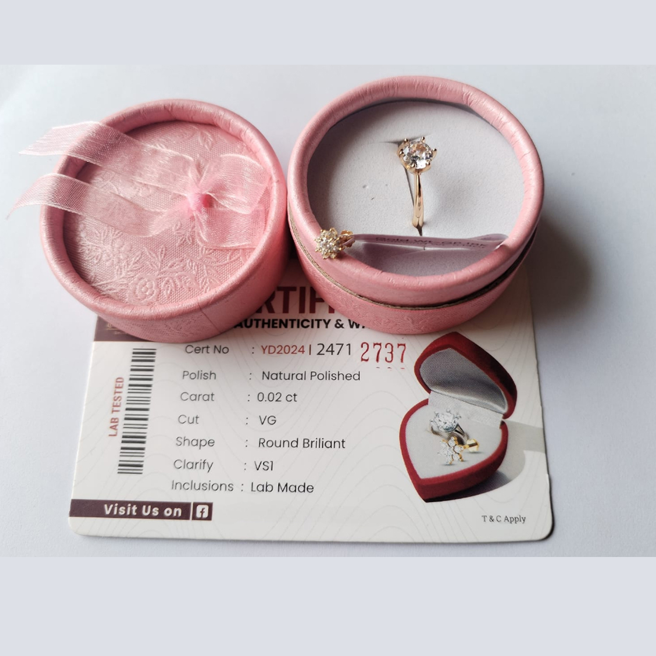 Nine Stone Nakful and finger ring