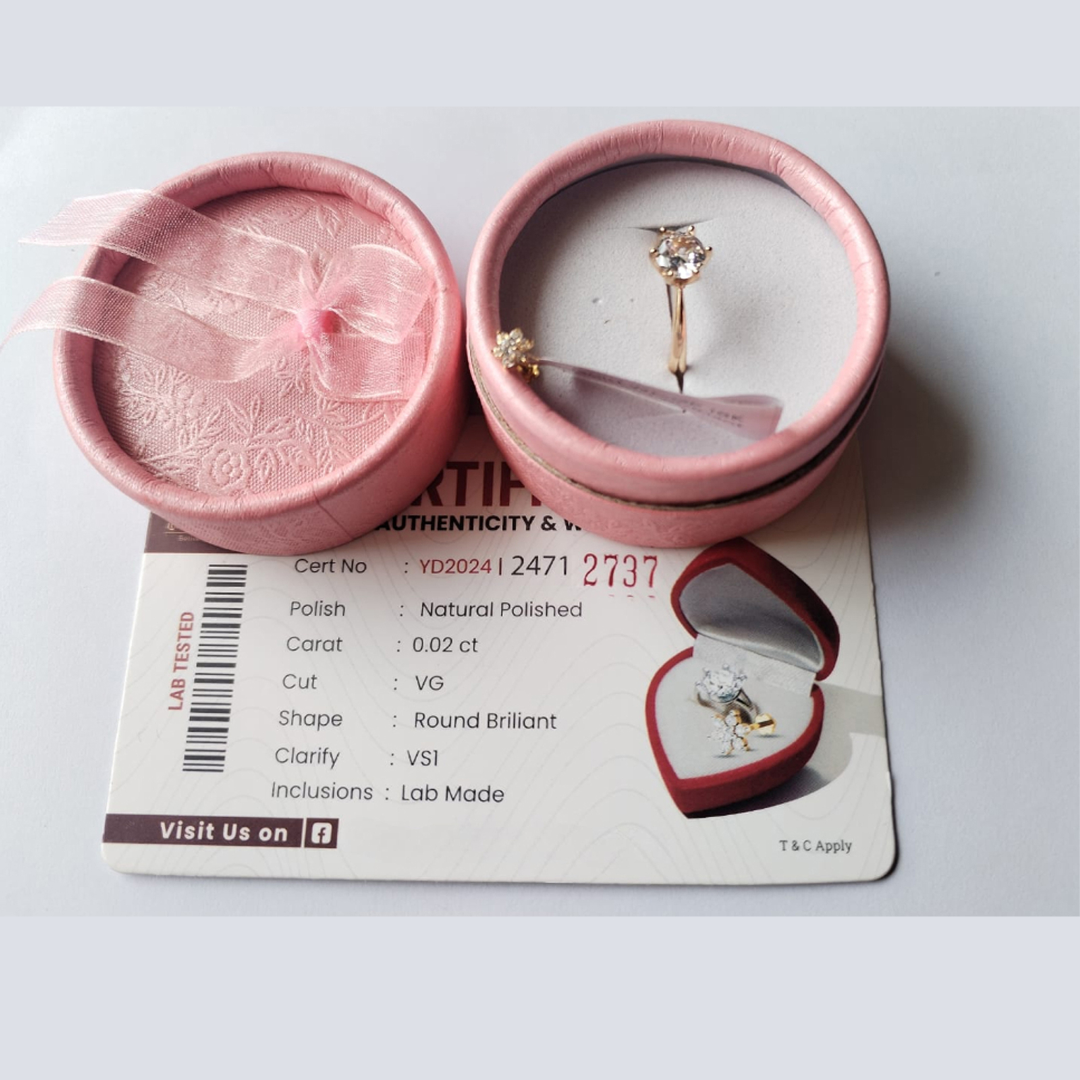 Seven Stone Nakful and finger ring