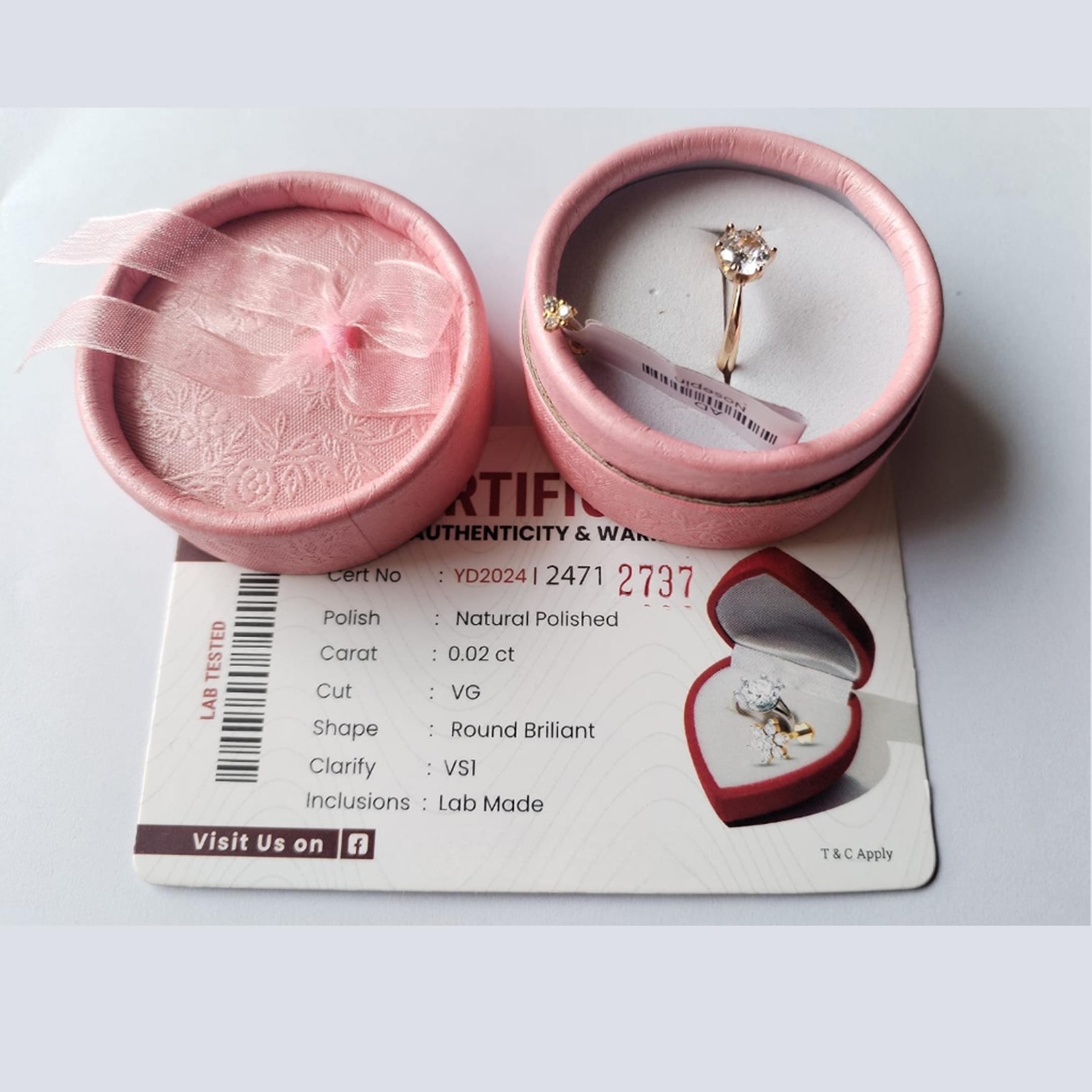 Three Stone Nakful and finger ring